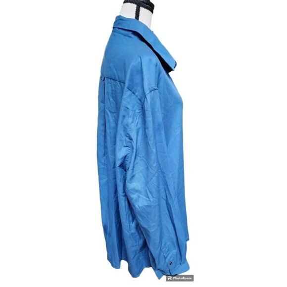 Russell Simmons Blue Button-Down Shirt Size 2X NEW Argyle Culture - Picture 3 of 8